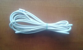 Topný kabel silikonový RES0500, 0,5 metru