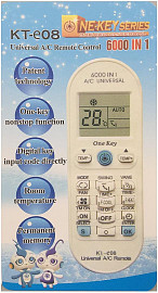 Dálkový ovladač klimatizace KT-e08